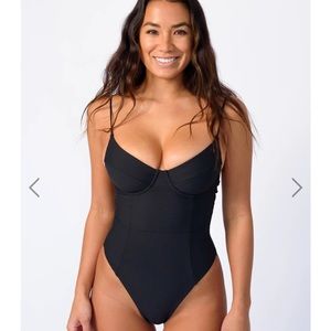 Skatie Rachel Onsie - Black